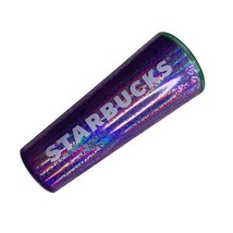 Starbucks Bubbles Purple Holographic Hobby Game Tumbler Venti Cold Cup 2022 - £11.59 GBP