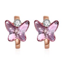 Pink Topaz Sterling Silver Earring - £15.71 GBP