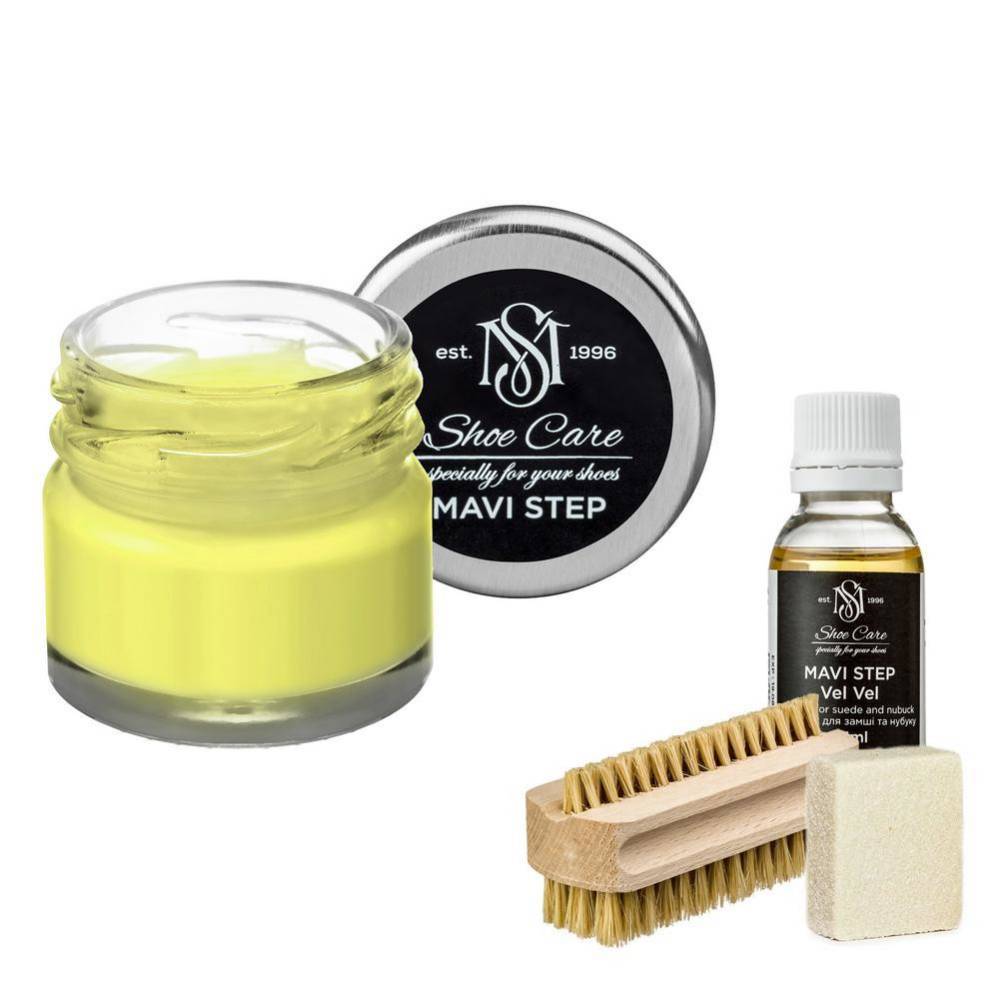 MAVI STEP Aurora Suede and Nubuck Shoe Care Kit - 148 Green Apple - $34.99