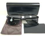 Persol Sunglasses 9649-S 1103/B1 Clear Gray Frames with Gray Lenses 55-1... - $197.99