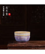 Chinese Kiln Change Glaze Ceramic Teacup - Oriental Artisan Gongfu Tea Cup - €773,59 EUR
