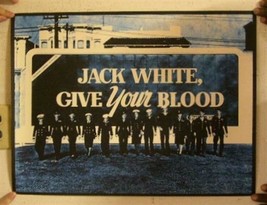 Jack White Give Your Blood London 2012 The White Bands Screen Print Post... - $179.29