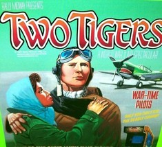 Two Tigers Arcade FLYER Original NOS 1984 Aviation Pilot Airplane Combat Vintage - £12.86 GBP