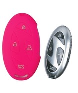 Keyless Entry Remote Key Fob Rubber Cover for Hyundai Elantra Kona Santa Fe - $12.17 CAD