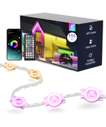 Permanent Outdoor Holiday Lights for House, 150Ft RGB with APP Remote Co... - $2,276.17 MXN