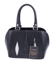 Genuine Stingray Skin Bucket Handbag / Shoulder Bag Long Adjusted Strap ... - £202.15 GBP