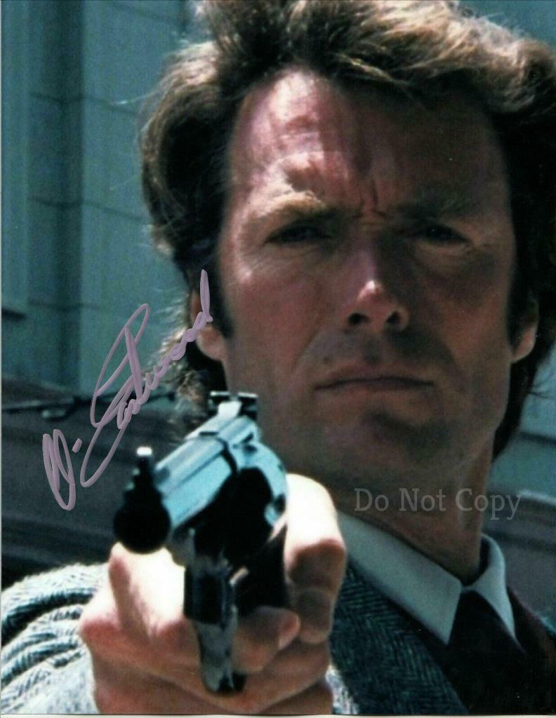CLINT EASTWOOD SIGNED PHOTO 8X10 RP AUTO AUTOGRAPHED PICTURE DIRTY HARRY - $19.99