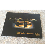 PORSCHE HARDBACK 911 TURBO S COUPE EXCLUSIVE PRESTIGE BROCHURE USA EDITION 2018 - $29.95