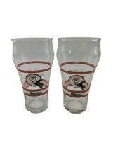 Vintage 16oz Miami Dolphins Coca-Cola Drinking Glasses NFL Football Collector - £7.84 GBP