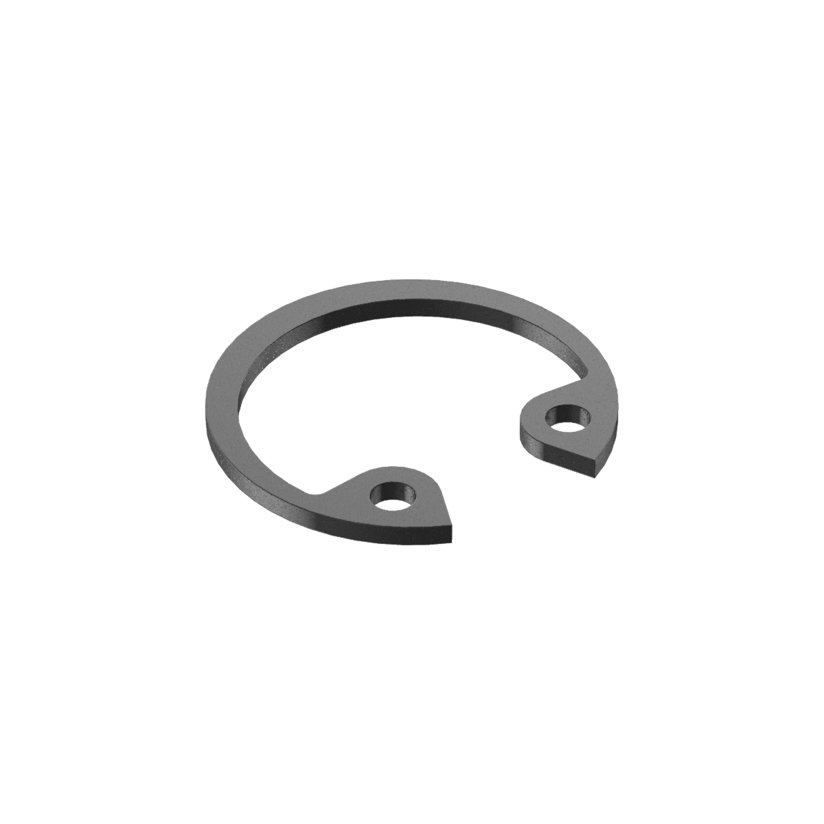 1/4&quot; (0.250) ** Internal ** Retaining Ring, Snap Ring, SAE, Black Phosph... - $0.99