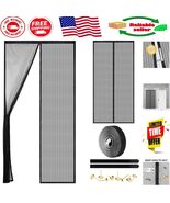 Pet and Kid Friendly Magnetic Screen Door 38x80 - Keeps Bugs Out, Lets B... - $589.73 MXN