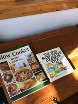 Lot Of 2 The Best Slow Cooker Cookbook Ever Soft &amp; Hardcover Books: - £6.82 GBP