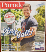 Parade Magazine: Mark Wahlbergh, Paul Rudd, Whitney Houston 1 July 2018 - £4.70 GBP