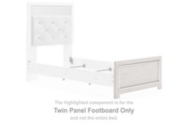 Altyra - White - Twin Panel Footboard - $1,593.49 MXN