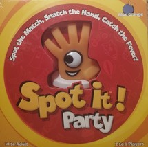 Spot It! Party  The Board Game Ages 10+, 2 to 6 Players, NEW Sealed In P... - $22.40