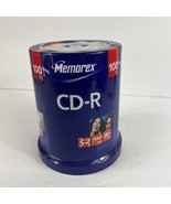 Memorex CD-R 52x 700MB 80-Minute 100 Pack Sealed NEW - $30.69