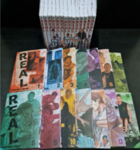 New REAL By Takehiko Inoue Manga Volume 1-15 English Version Comic + FAS... - $3,978.56 MXN
