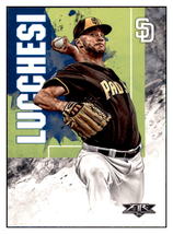 2019 Topps Fire Joey Lucchesi  San Diego Padres #136 Baseball card   M32P1 - £1.02 GBP