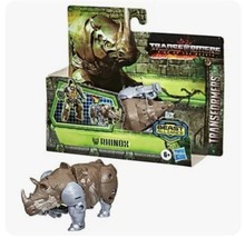 Transformers Rise of the Beasts ROTB Battle Changer Rhinox new figure 2023 movie - £23.55 GBP