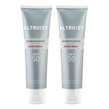 Altruist Dermatologist Sunscreen SPF 50 - high UVA protection, 100 ml (2 x 100 m - $37.23