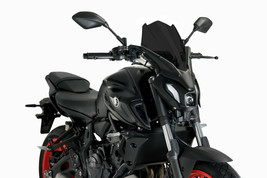 Puig Windscreen Naked New Gen Touring Dark Smoke for 2021 Yamaha MT-07 - $166.01