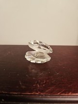 Swarovski Crystal Open Clam/Oyster Shell w/ Crystal Pearl - No Box - $32.73