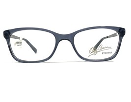 Oleg Cassini OCO534 414 Eyeglasses Frames Grey Blue Square Full Rim 54-19-140 - £14.49 GBP