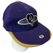 Vintage NFL Alternate Logo Baltimore Ravens Screaming Raven Wings Hat Ball Cap - £29.79 GBP