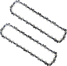 2PC 8&quot; Pole Saw Chain Replacement for 9.5 In. Harbor Freight Portland 62896 6886 - £17.89 GBP