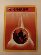 Pokemon 1999 Base Set Fire Energy 98 / 102 NM Single Trading Card - £7.98 GBP