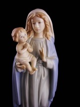 hallmarked Vintage madonna statue - porcelain Mary &amp; Jesus - Infant of prague -  - £59.95 GBP