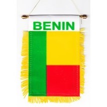 Benin Flag Mini Banner 4 PACK - $24.00