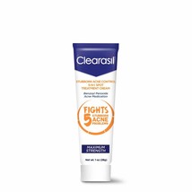 Clearasil Stubborn Acne Control 5 in 1 Spot Treatment Cream, 1 oz - £16.77 GBP