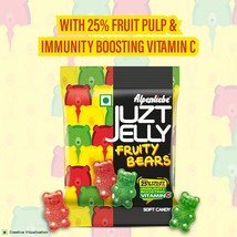 Alpenliebe Juzt Jelly Fruity Bears, Mixed Fruit Flavour Candy (26 Pcs) - $11.38