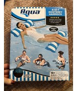 Aqua Original 4-in-1 Monterey Hammock Pool Float &amp; Water Hammock – Multi... - £15.85 GBP