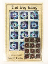 THE BIG EASY Quilt Pattern Fat Quarters Fast Easy 51&quot; x 68&quot; - £4.76 GBP
