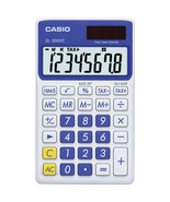 Solar Wallet Calculator with 8-Digit Display (Blue) - $437.90 MXN
