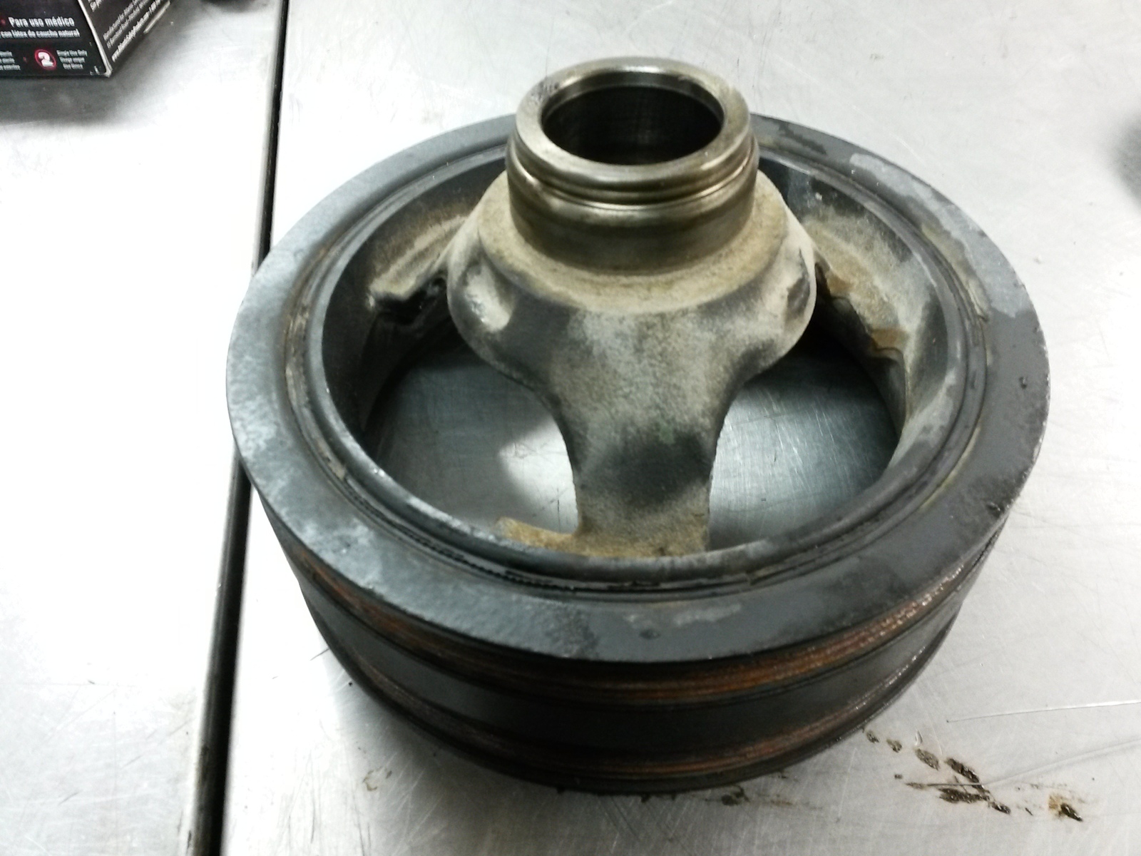 Crankshaft Pulley From 2015 Chevrolet Silverado 2500 HD  6.0 12634105 - $39.55