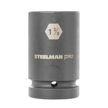STEELMAN PRO 1-Inch Drive 1-3/8-Inch 6-Point Deep Impact Socket, 60539 - £35.15 GBP