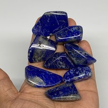 130.6g,1.2&quot;-1.7&quot;, 8pcs, Natural Lapis Lazuli Tumbled Stone @Afghanistan, B30272 - £12.32 GBP