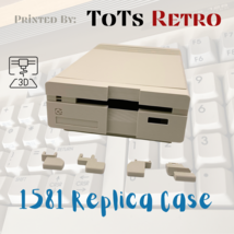 Commodore 1581 Replica Case 3d Printed For Commodore c64 or c128 CBM Com... - $1,121.45 MXN