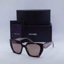 PRADA PR15WS 23A60B Mauve Havana/Light Brown 54-19-140 Sunglasses New Au... - $314.57