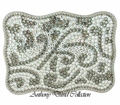 Pewter Crystal Belt Buckle with Swarovski Crystals - $54.44