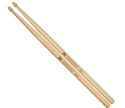 Meinl Stick &amp; Brush Drumstick Big Apple Bop 7A Hickory Big Acorn Wood Ti... - £10.14 GBP