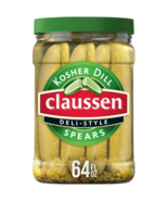 Claussen Deli-Style Kosher Dill Pickle Spears (64 fl. oz.) - $37.99