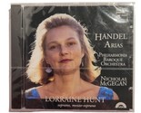 LORRAINE HUNT soprano, mezzo-soprano Handel Arias CD Philharmonia Baroqu... - £11.86 GBP