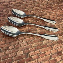 3 X  Ridgecrest Oneida Community Stainless Steel Teaspoons Small Spoons Flatware - £23.80 GBP