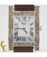 Chopard Il Ore da Donna Quarzo 18k Oro Bianco Diamante &amp; Mop Orologio #1... - $273,796.34 MXN