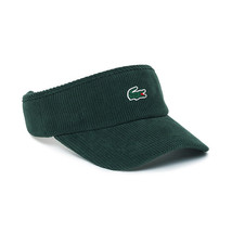 Lacoste Golf Corduroy Visor Unisex Sportswear Hat Visor Cap Green RK345E54NYZP - £56.85 GBP