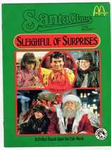 ORIGINAL Vintage 1985 McDonald&#39;s Santa Claus the Movie Activity Book - $14.84